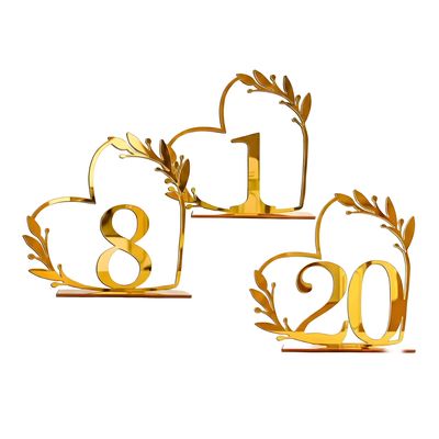 Wedding Table Numbers