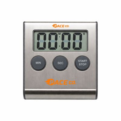 Brushed Steel Timers