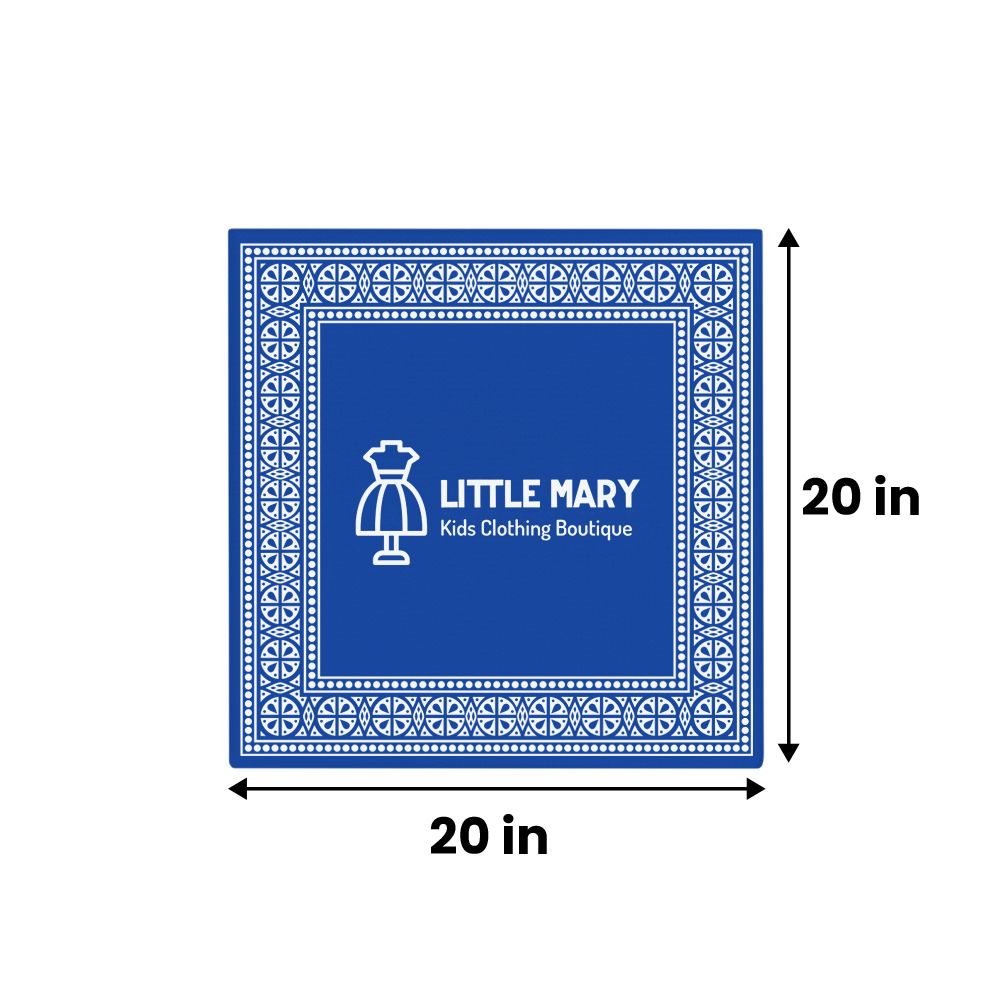 20 x 20 in.